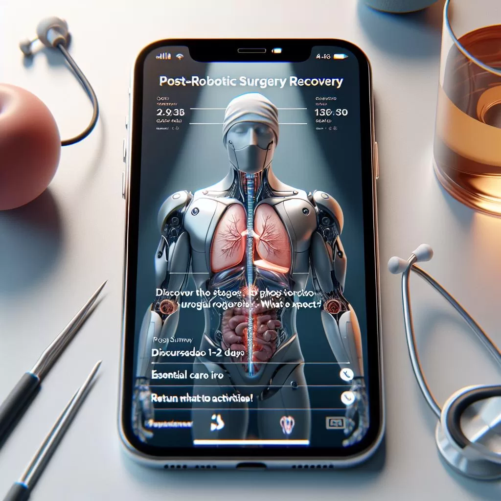 recuperação pós-cirurgia robótica